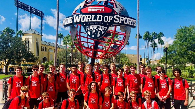A New Jersey high school cross country team in Disney World A New Jersey high school cross country team in Disney World