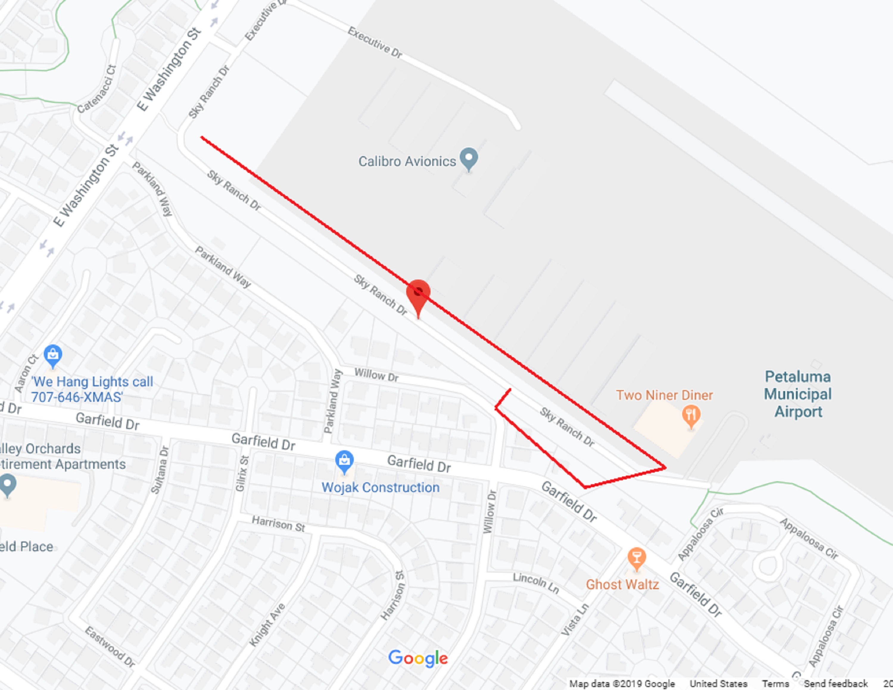 approximate route I took on my extra walk today. approximate route I took on my extra walk today.
