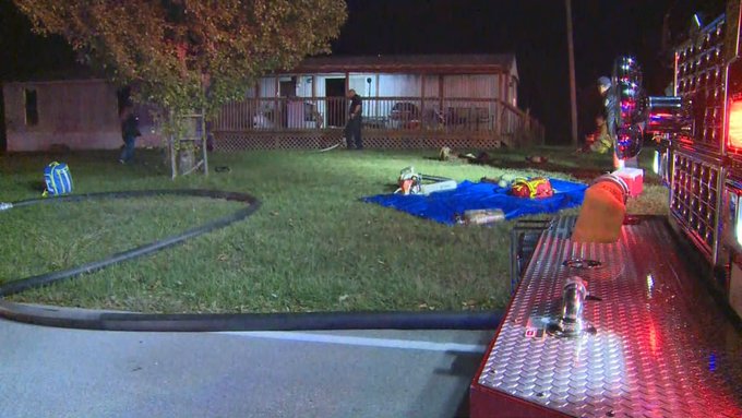 House fire in Stamping Ground Kentucky earlier today. House fire in Stamping Ground Kentucky earlier today.