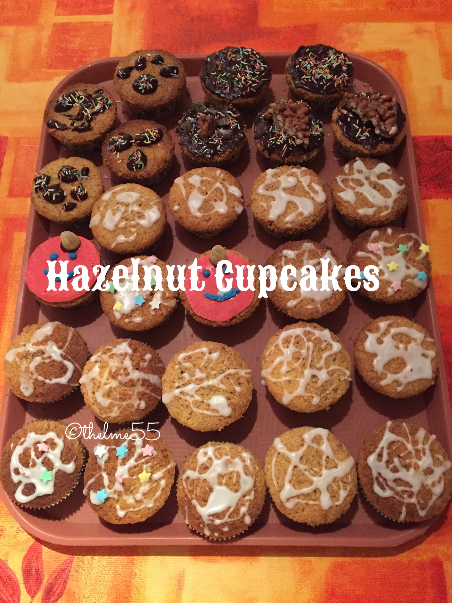 Hazelnuts Cupcakes