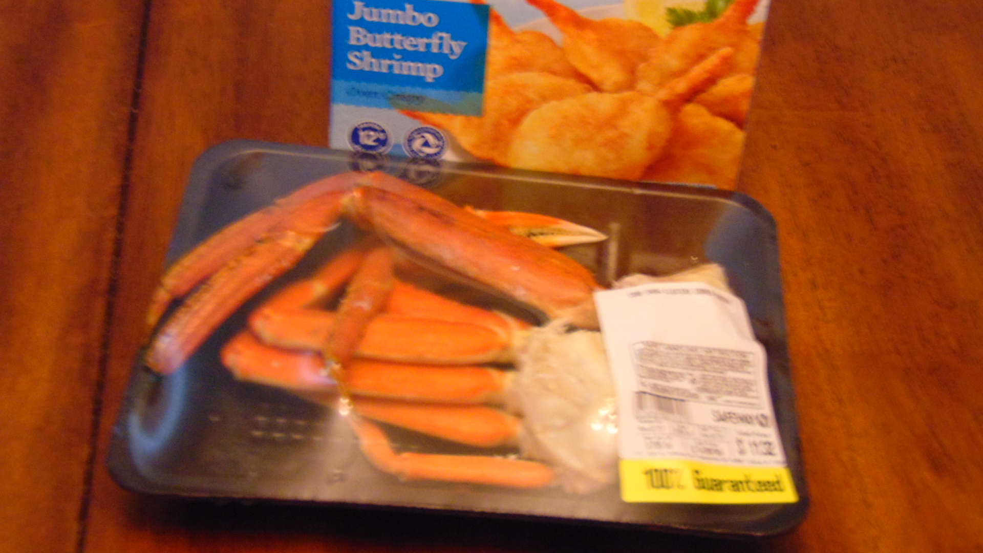 Birthday food.
