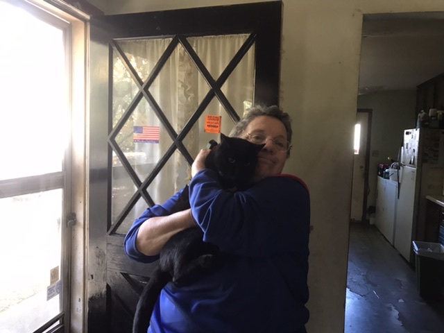 JJ took this photo of Scar and me. JJ took this photo of Scar and me.
