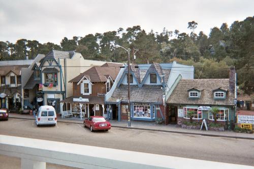 Village Shops in Cambria - Some of the many village shops in Cambria, one of my favorite vacation spots.
