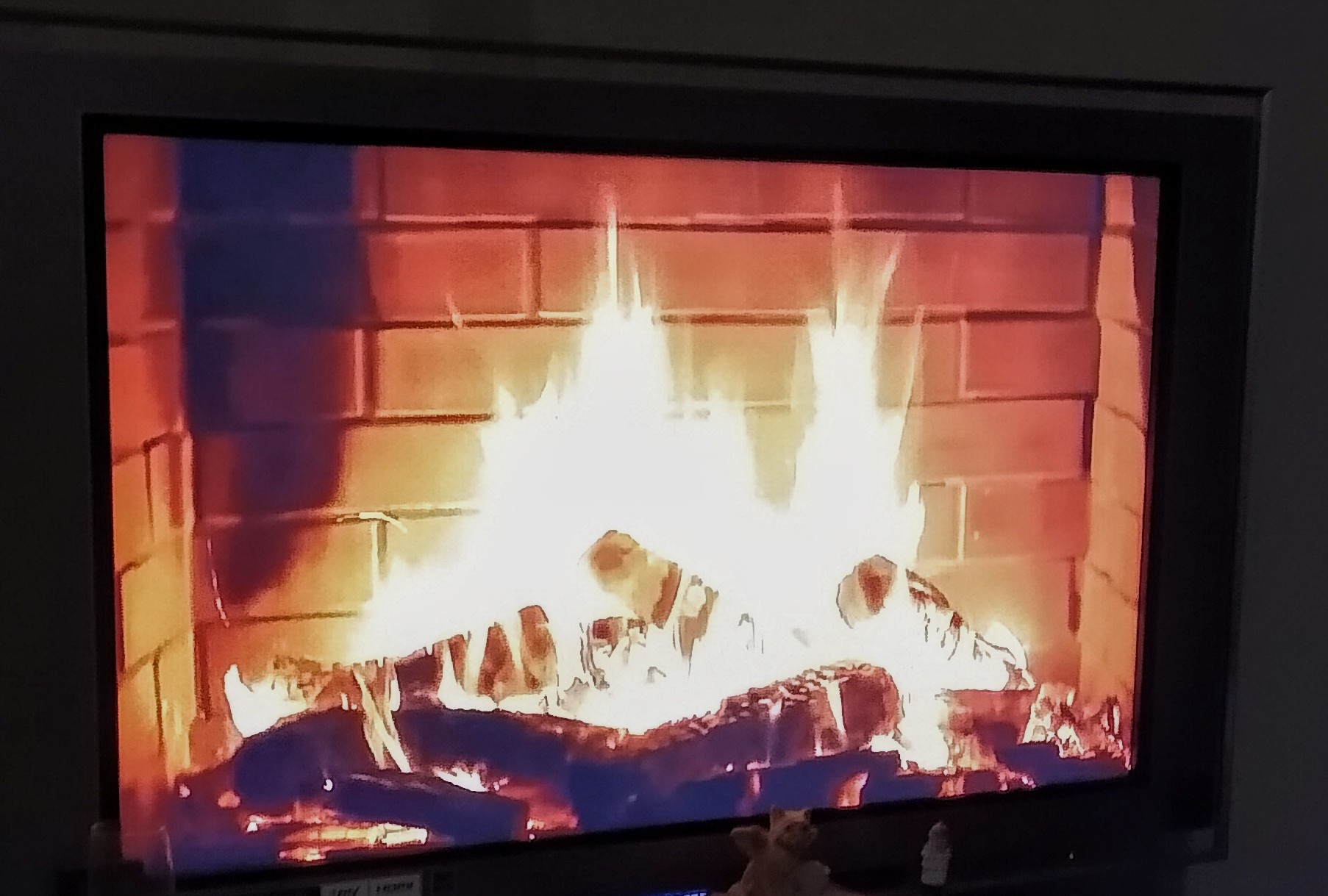 fireplace on my TV