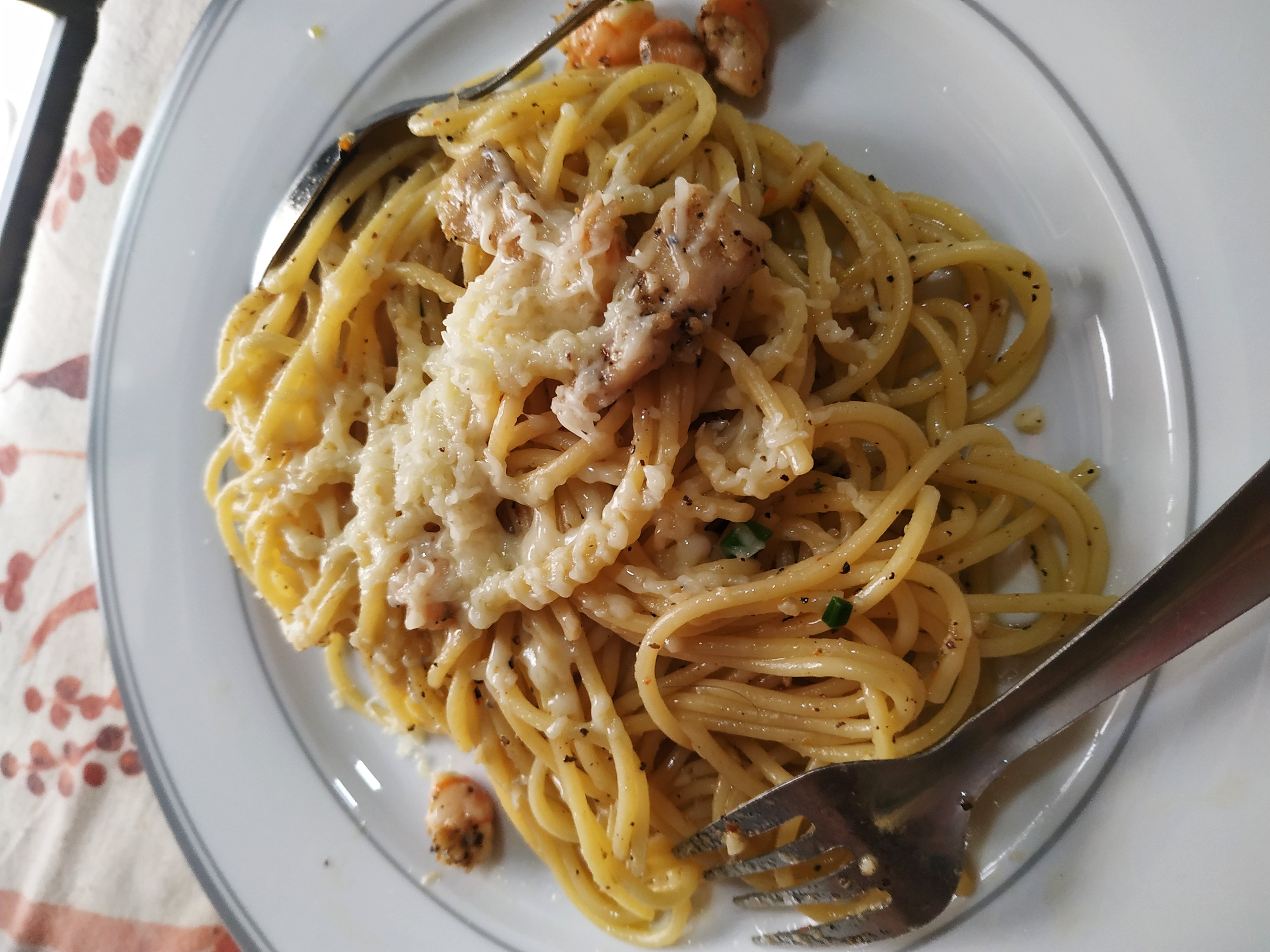 Aglio Olio with Shrimp Aglio Olio with Shrimp