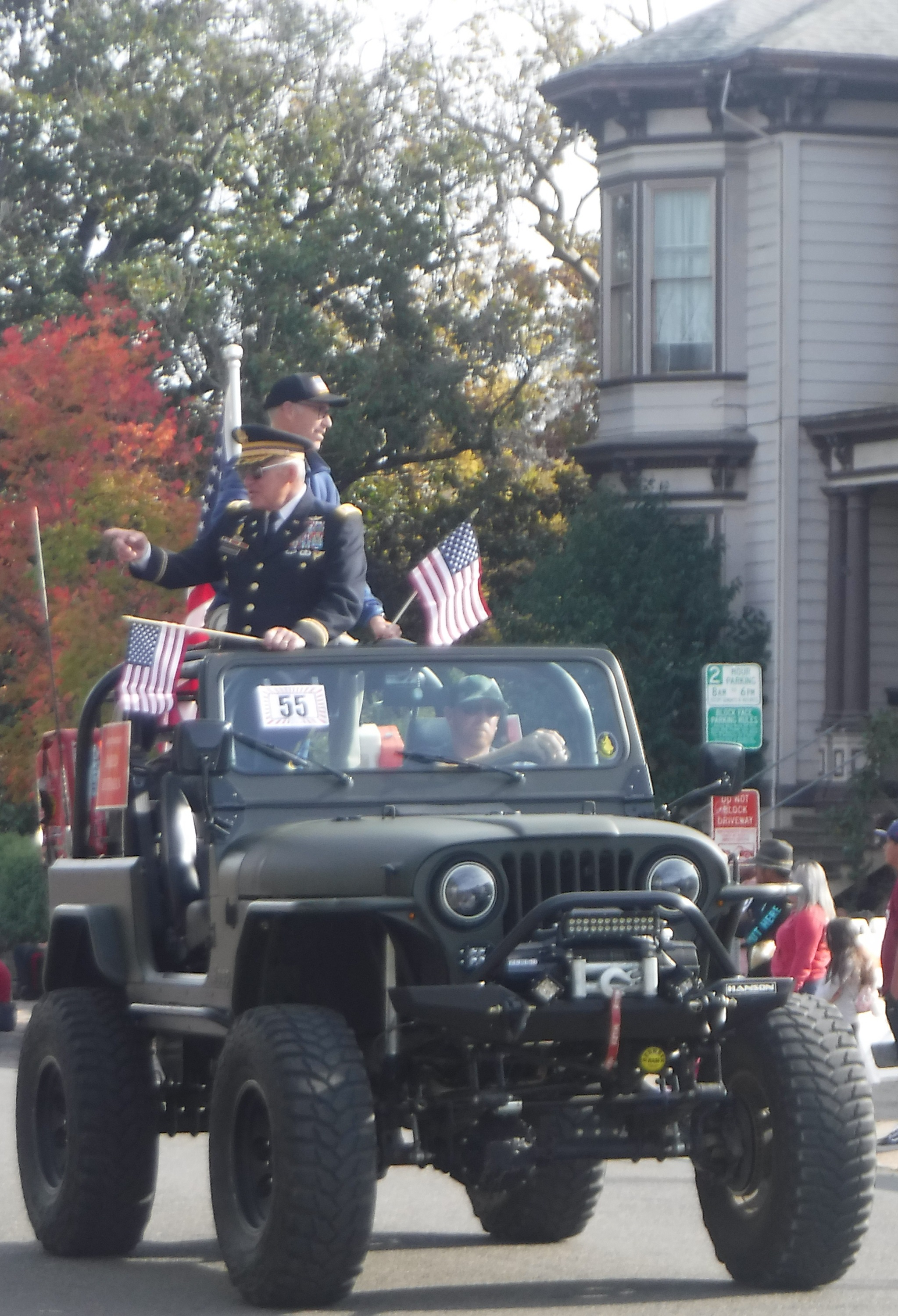 Another photo from the Vets day parade