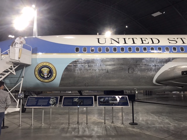 President Kennedy’s Air Force One. Photo taken by and the property of FourWalls. President Kennedy’s Air Force One. Photo taken by and the property of FourWalls.