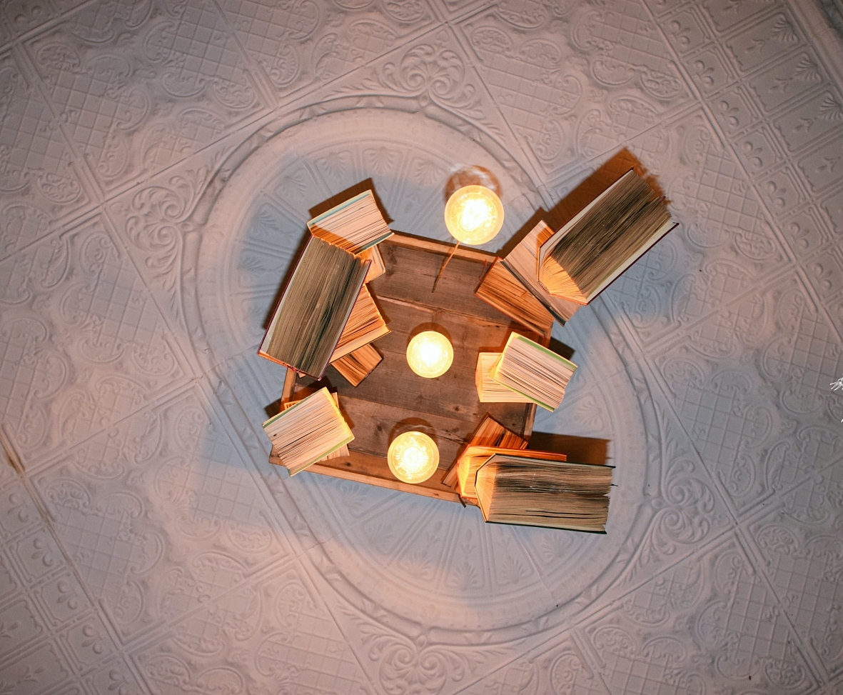 Book Chandelier Book Chandelier