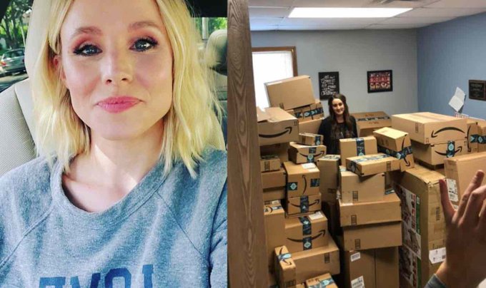 Acyress Kristen Bell using her star power to assist teachers in need. Acyress Kristen Bell using her star power to assist teachers in need.