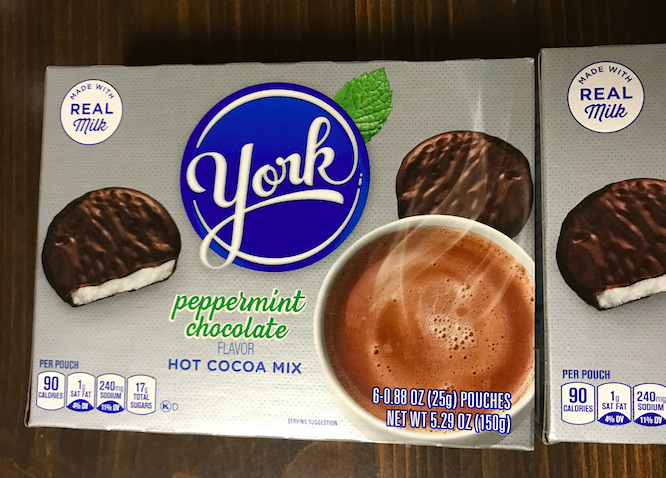 York Peppermint Chocolate Hot Chocolate Mix, every bit as good as it sounds. Photo taken by and the property of FourWalls. York Peppermint Chocolate Hot Chocolate Mix, every bit as good as it sounds. Photo taken by and the property of FourWalls.