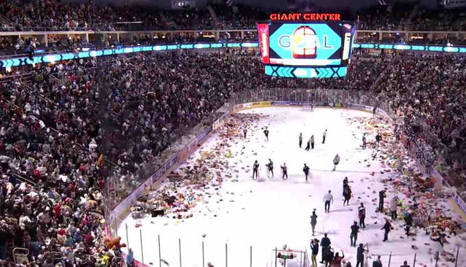 A charity sports event in Hershey Pennsylvania is a huge success