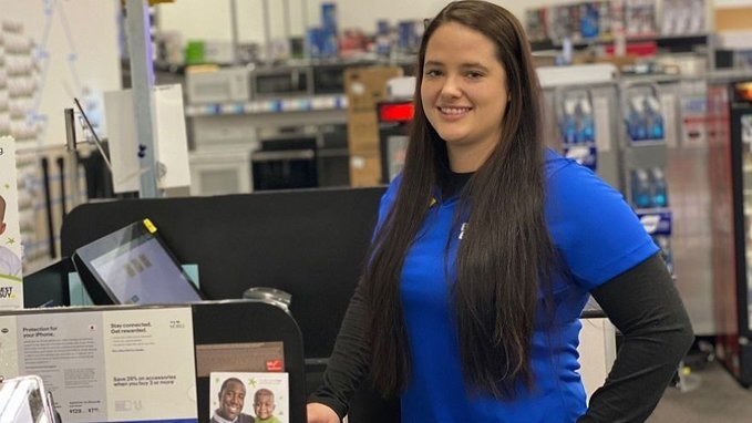 Best Buy heroine Kyla Palmer Best Buy heroine Kyla Palmer