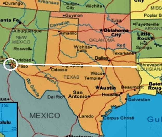 map of tx