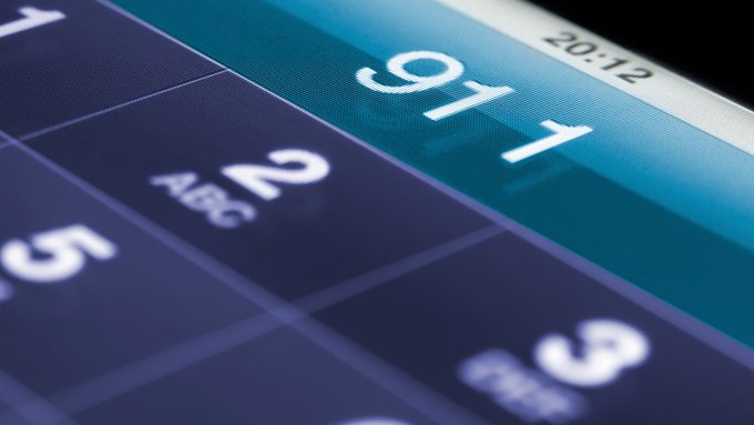 A telephone that was used to call 911 in New Jersey A telephone that was used to call 911 in New Jersey
