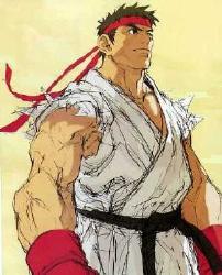 Ryu vs George W. Bush - If the two of them ever got into a fight, I think this guy would win.