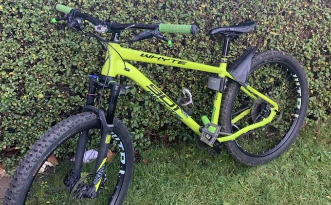 A stolen bicycle is returned to its owner thanks to social media