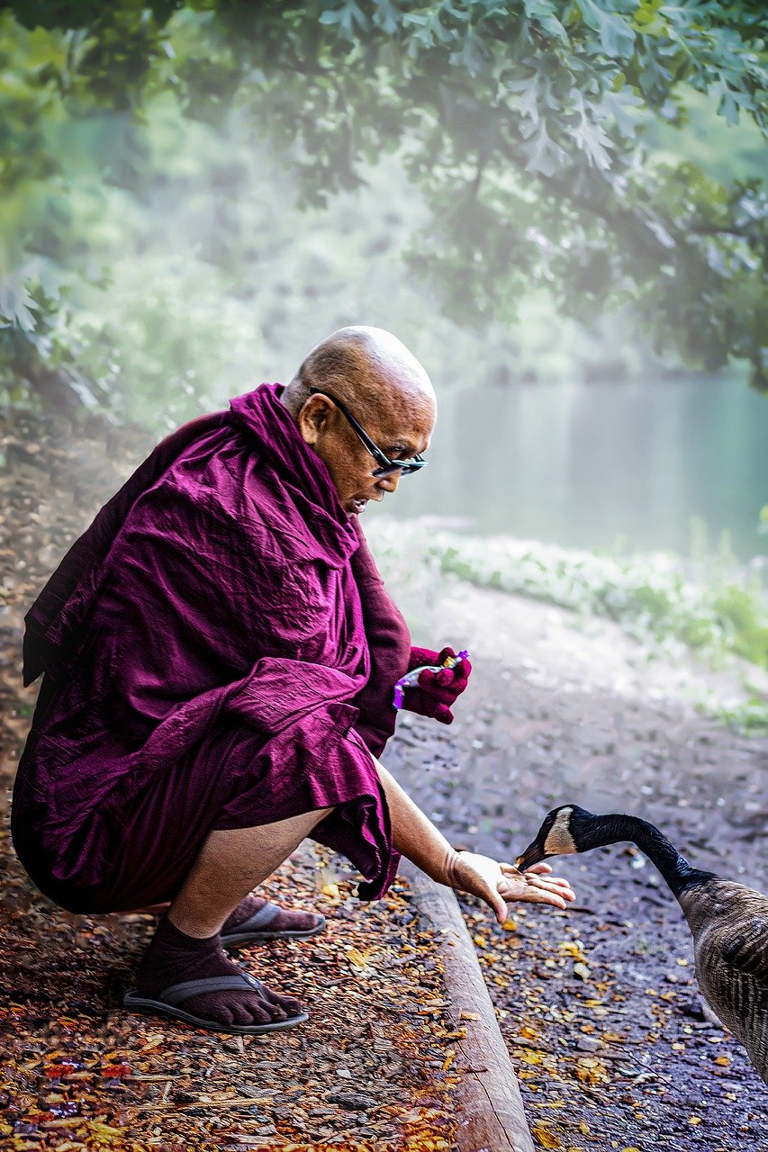 The old Zen master knew that love lived outside of enlightenment The old Zen master knew that love lived outside of enlightenment