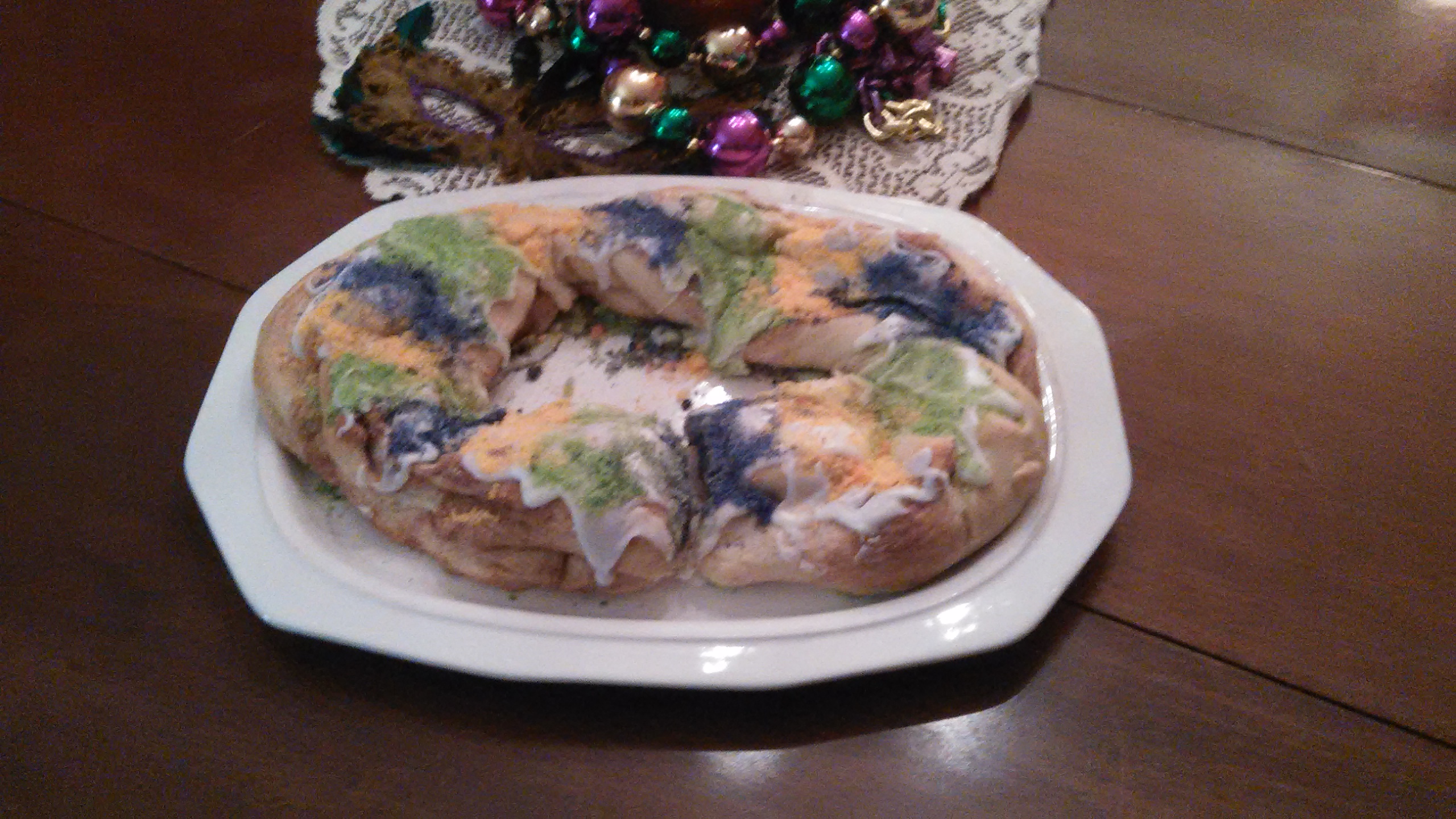 Our Homemade King Cake