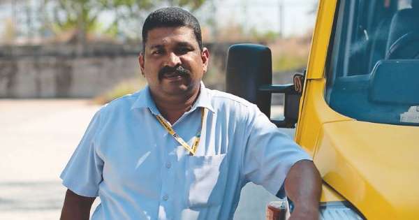 Bus driber and hero Buni Kumar 