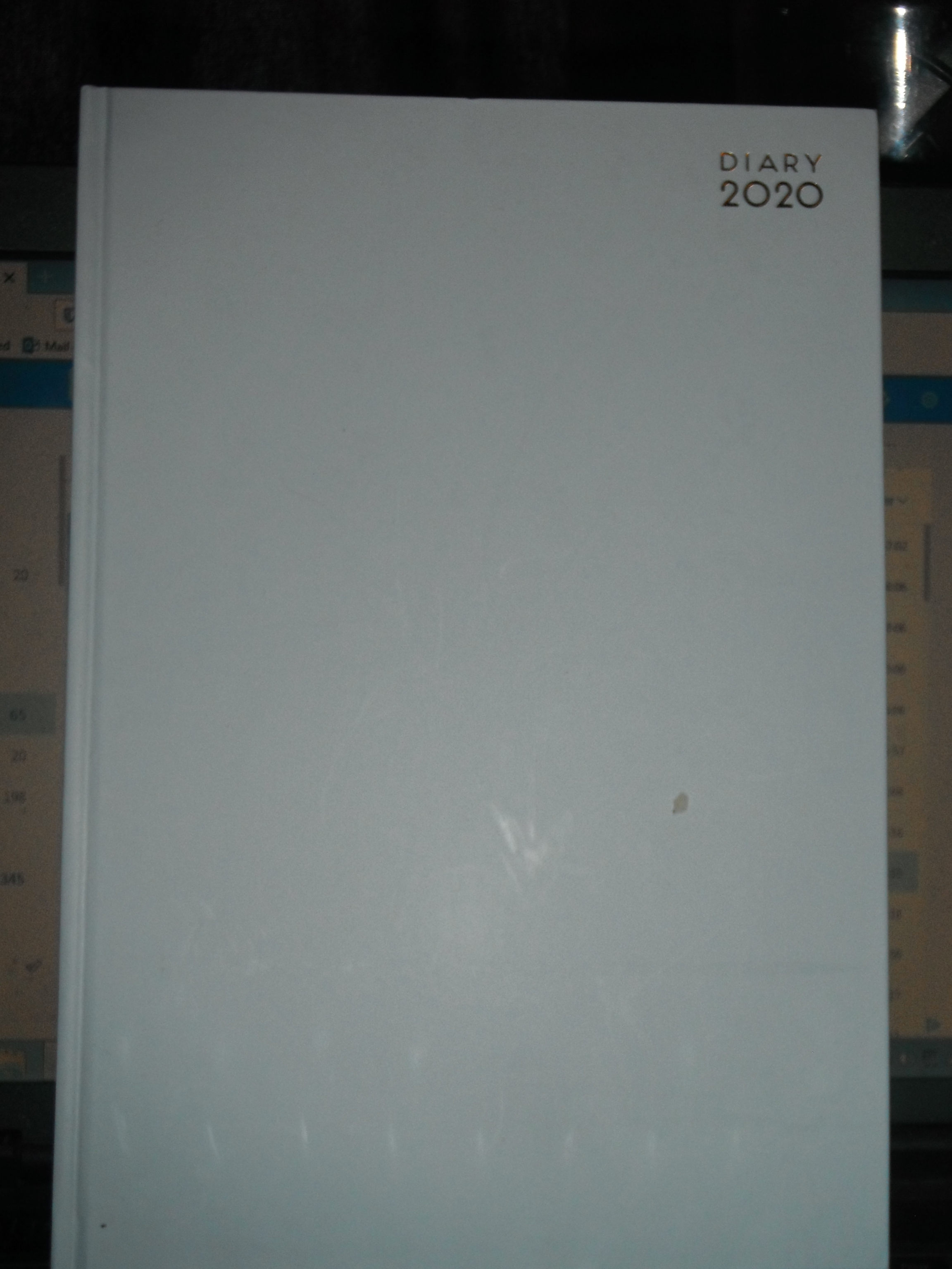 photo taken by me - my 2020 diary photo taken by me - my 2020 diary