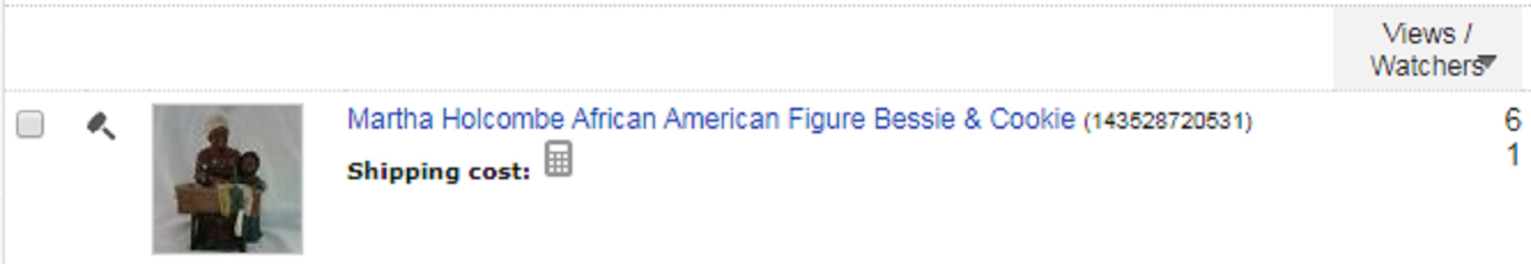 Screencap of the auction I currently have up on eBay Screencap of the auction I currently have up on eBay