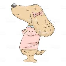 grumpy dog