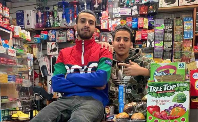 Lucky Candy cashier Ahmed Alwan who is a social media star