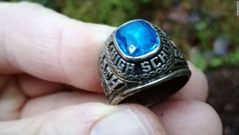 A Morse High School school ring returns home afrer 47 years away