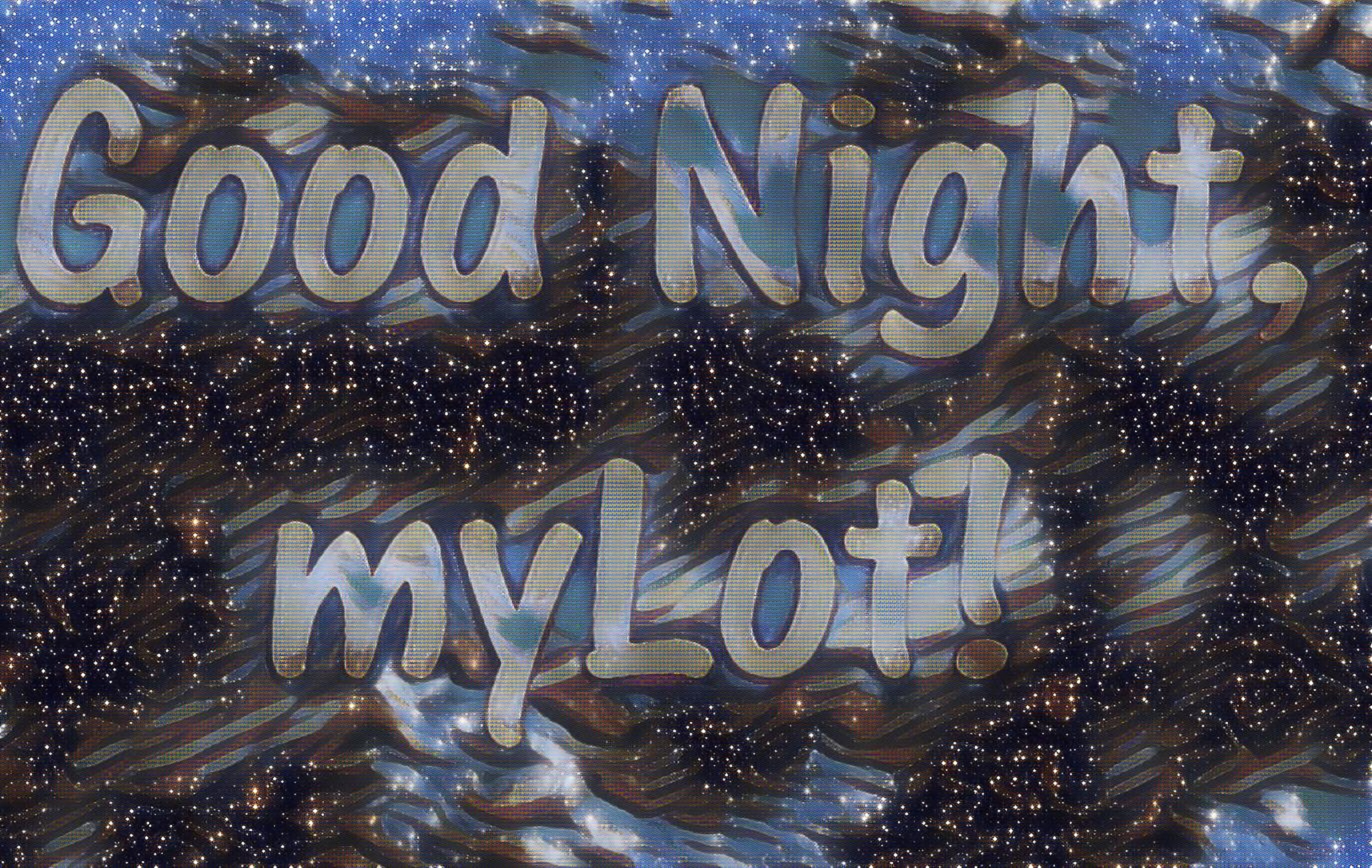 with Two Tone Color and Space effects, then Dreaming and Space Effects added again with Two Tone Color and Space effects, then Dreaming and Space Effects added again