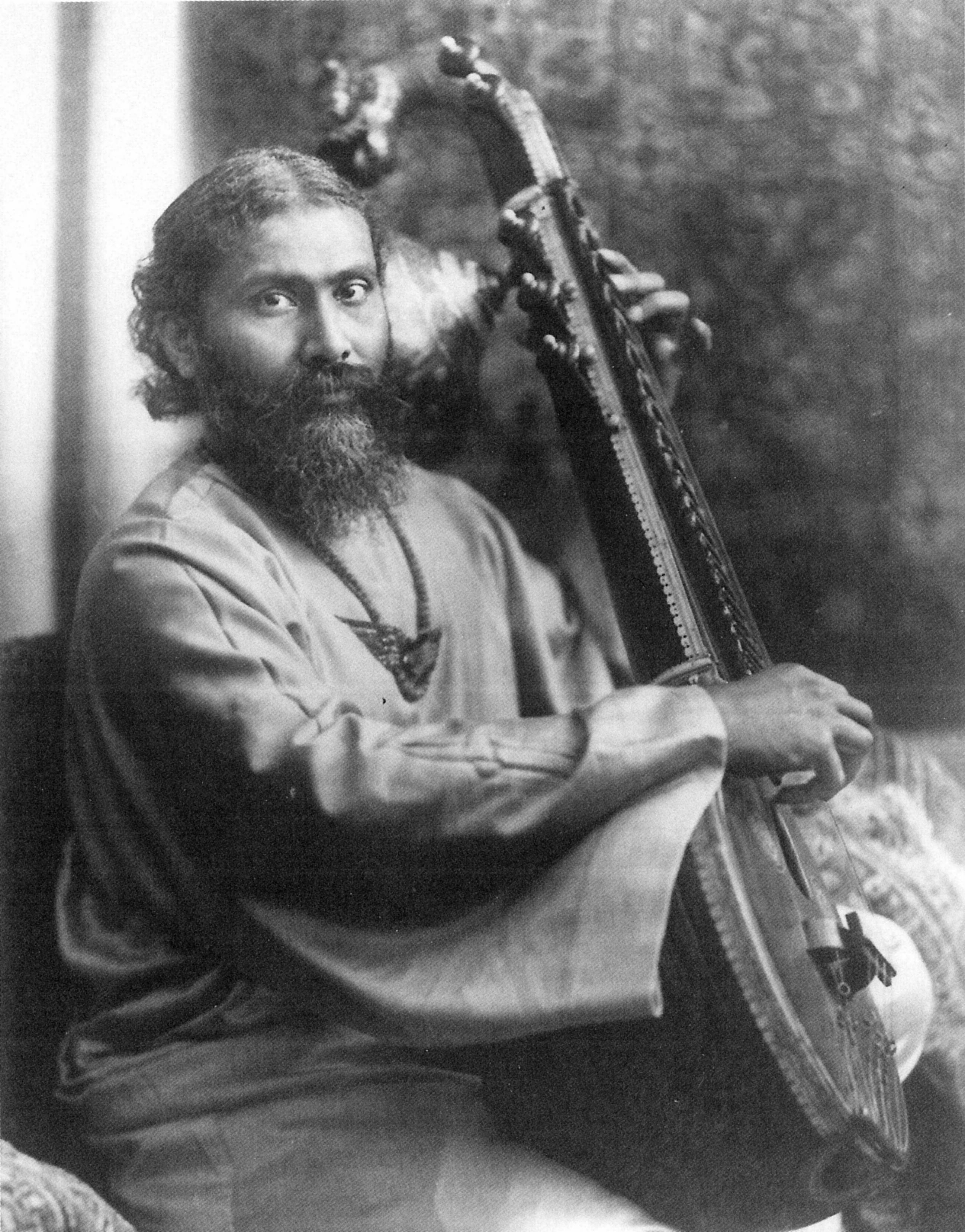 Hazrat Inayat Khan at play