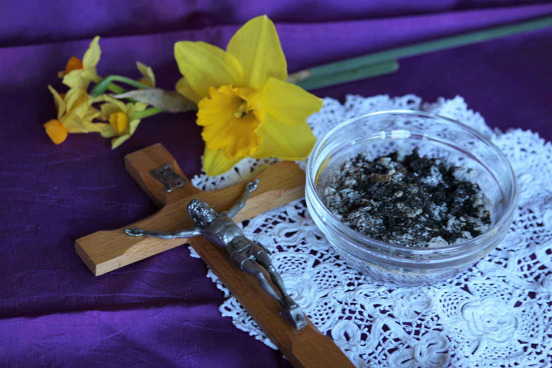 This is the ash used in the ceremony of Ash Wednesday This is the ash used in the ceremony of Ash Wednesday