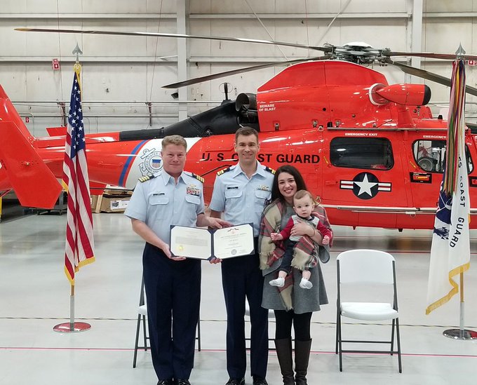 U S Coast Guard Lt. Commander Steohen Bondira 