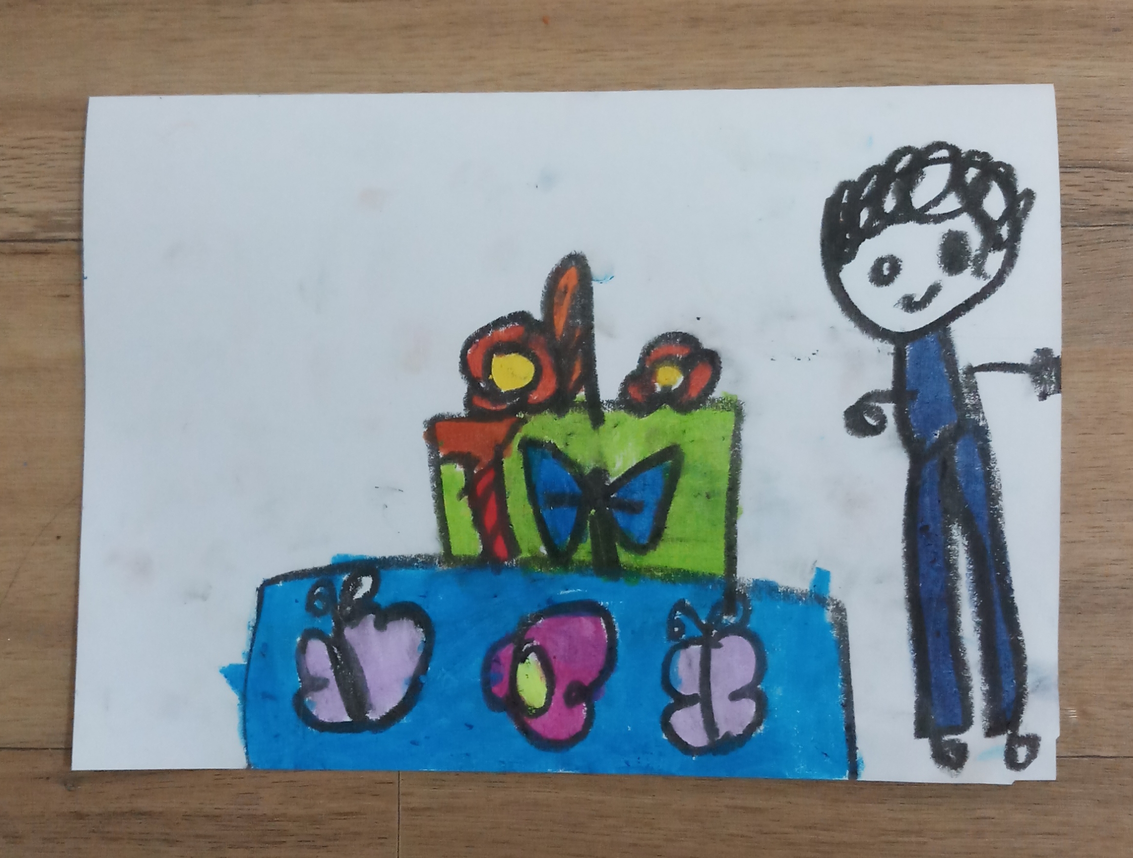 PThe photo is my daughter's drawing PThe photo is my daughter's drawing