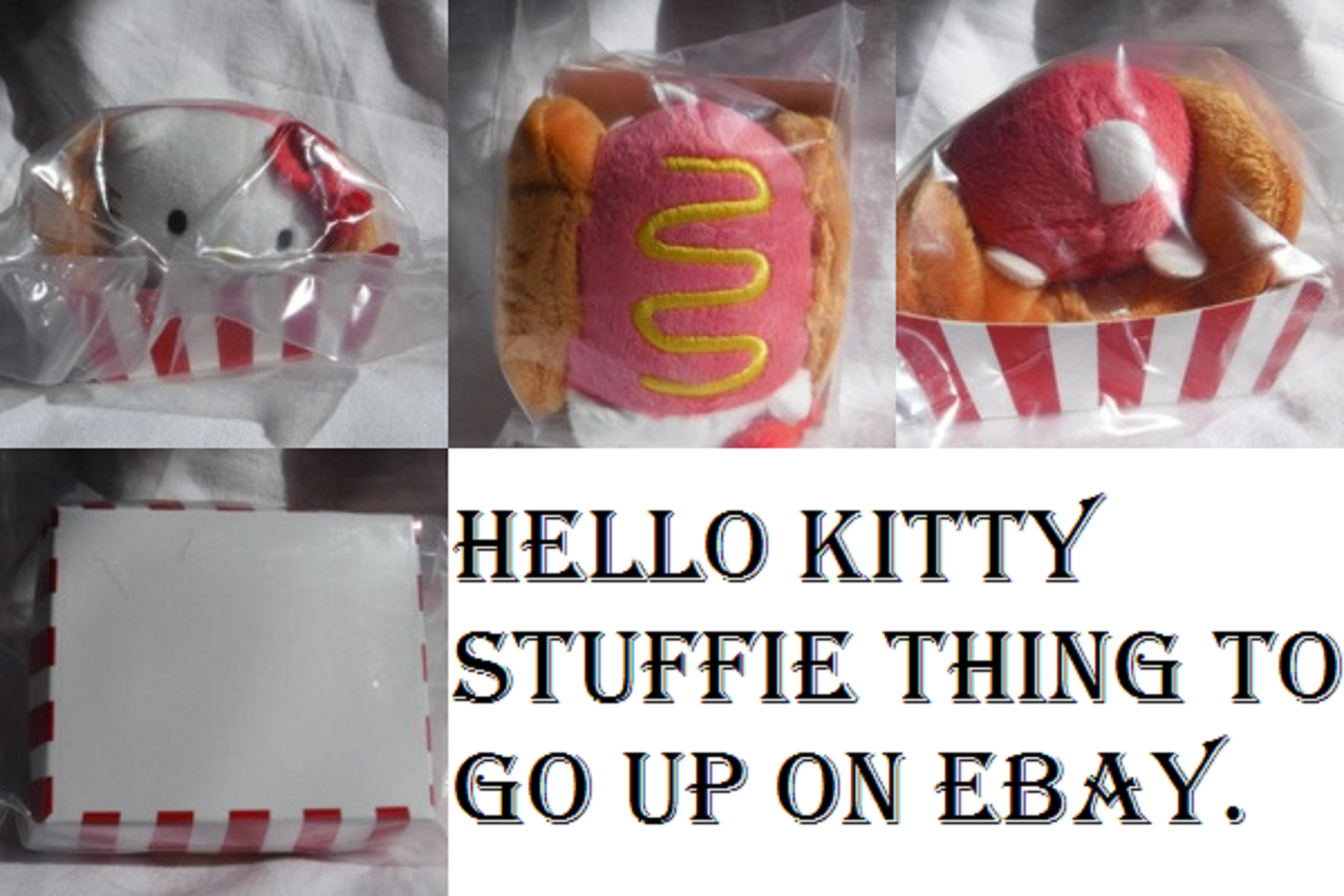 Collage I made of Hello Kitty item to put on eBay