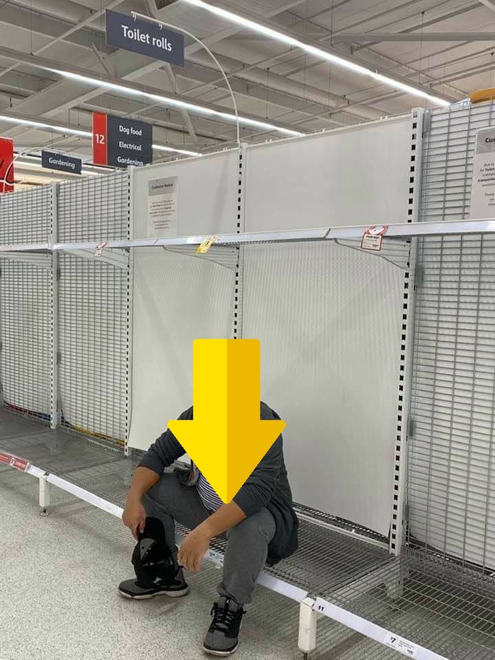 A good place to sit down and wait, but for how long?