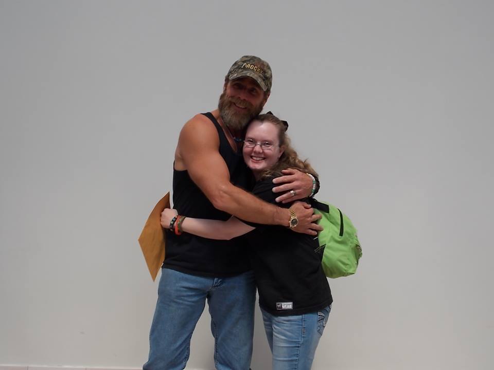 Photo Credit: This is my picture from the Shawn Michaels meet and greet back in 2013. 
