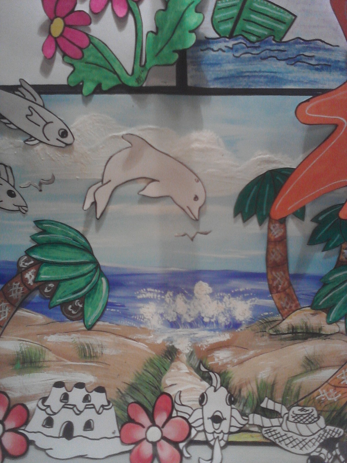 Artwork ... Ocean ... done by Gloria Faye Brown Bates Artwork ... Ocean ... done by Gloria Faye Brown Bates