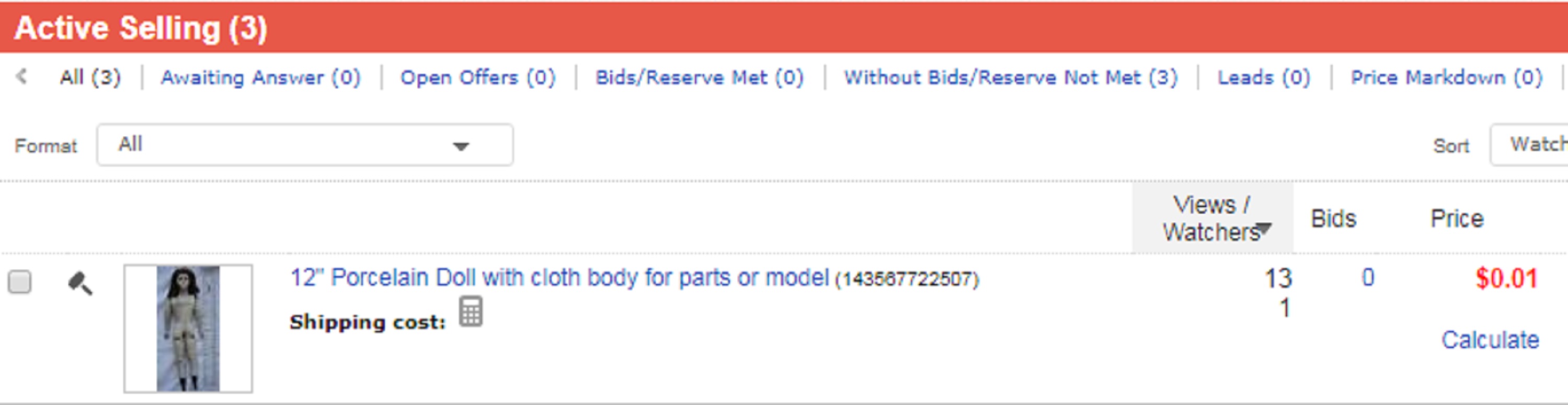 Screencap of the ebay auction I took 255 pm Screencap of the ebay auction I took 255 pm