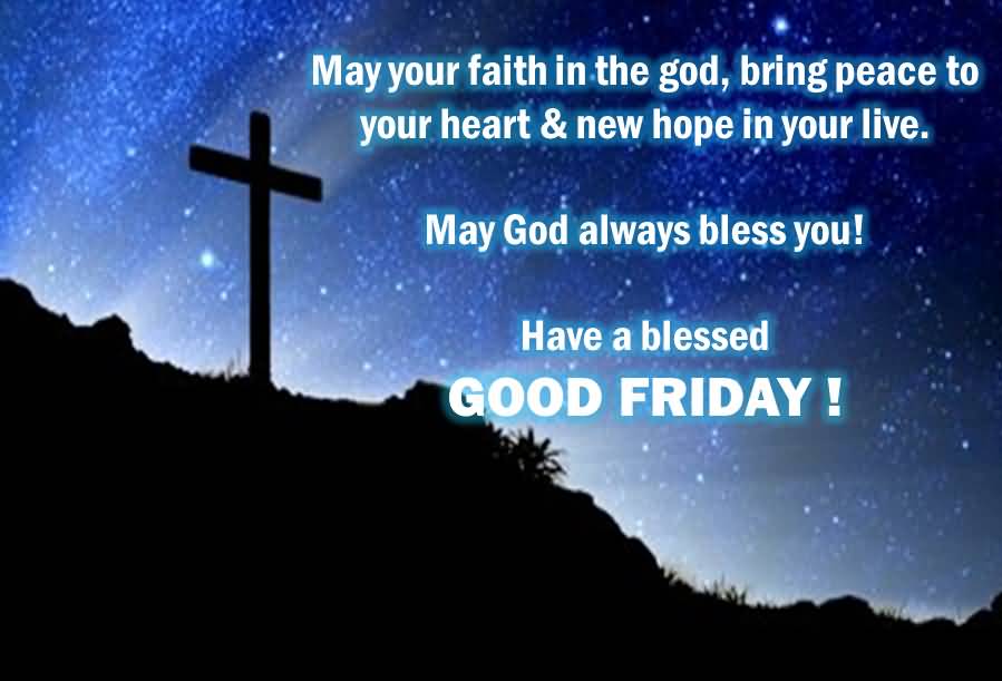 Have a blessed good friday everyone