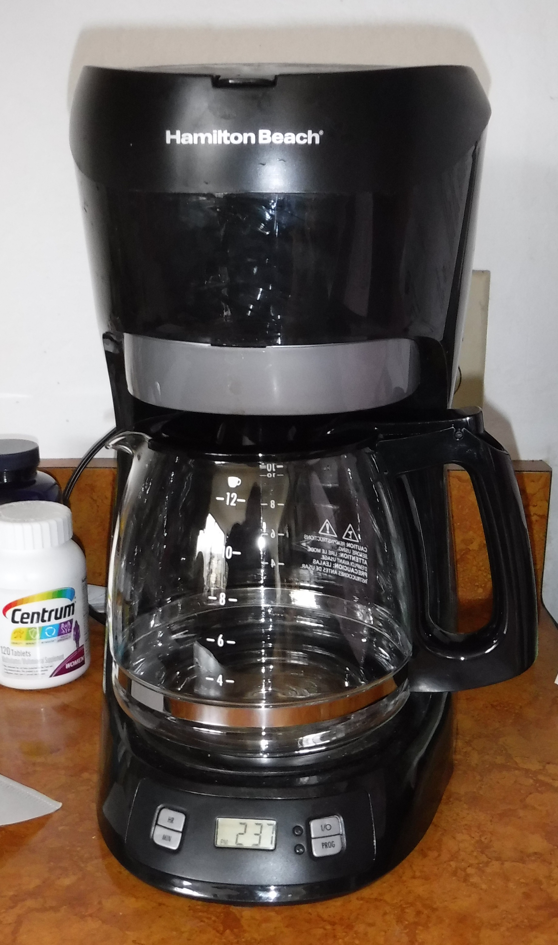 Photo I took of the new coffee pot Photo I took of the new coffee pot