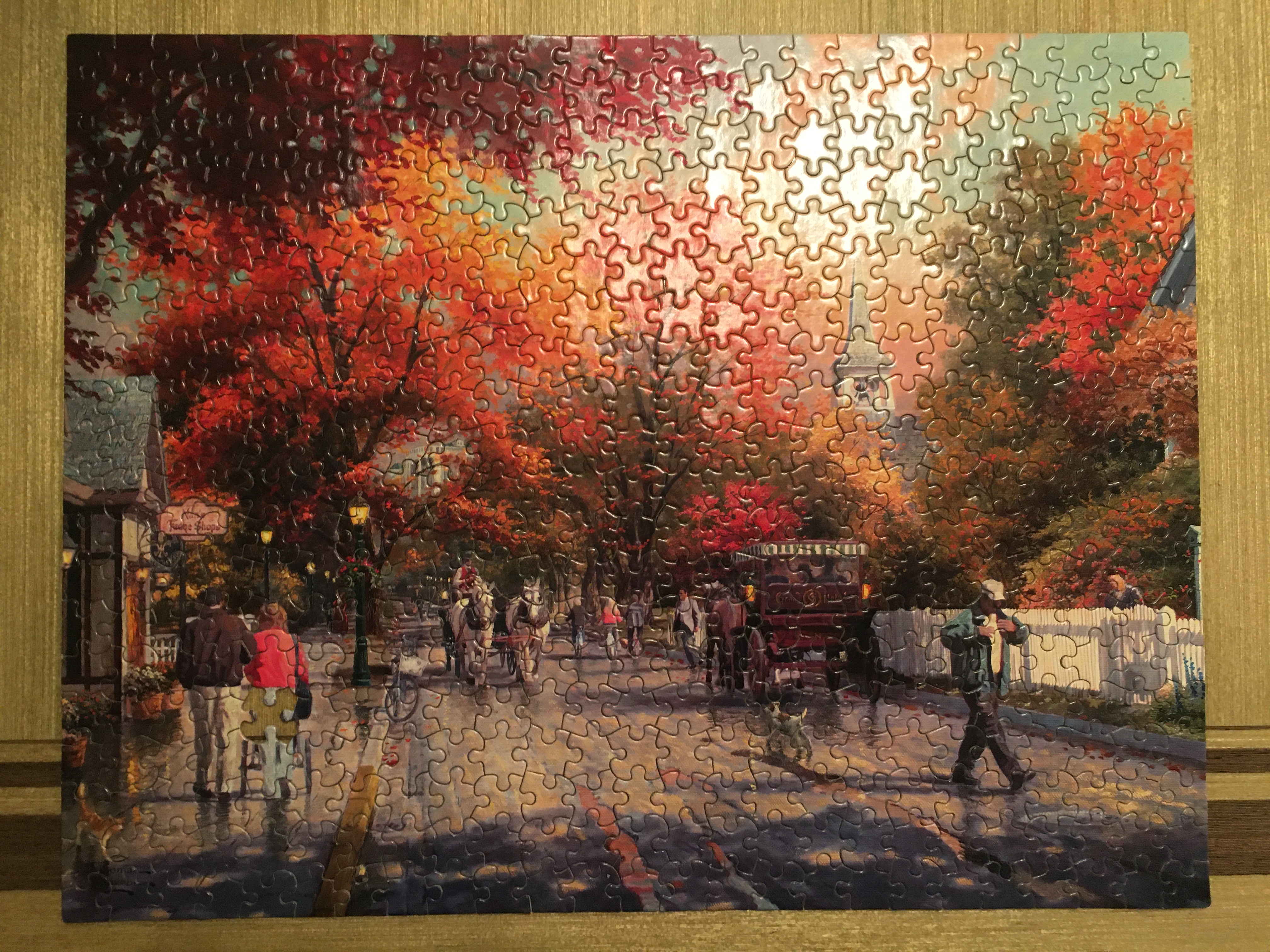 Thomas Kinkade puzzle Thomas Kinkade puzzle