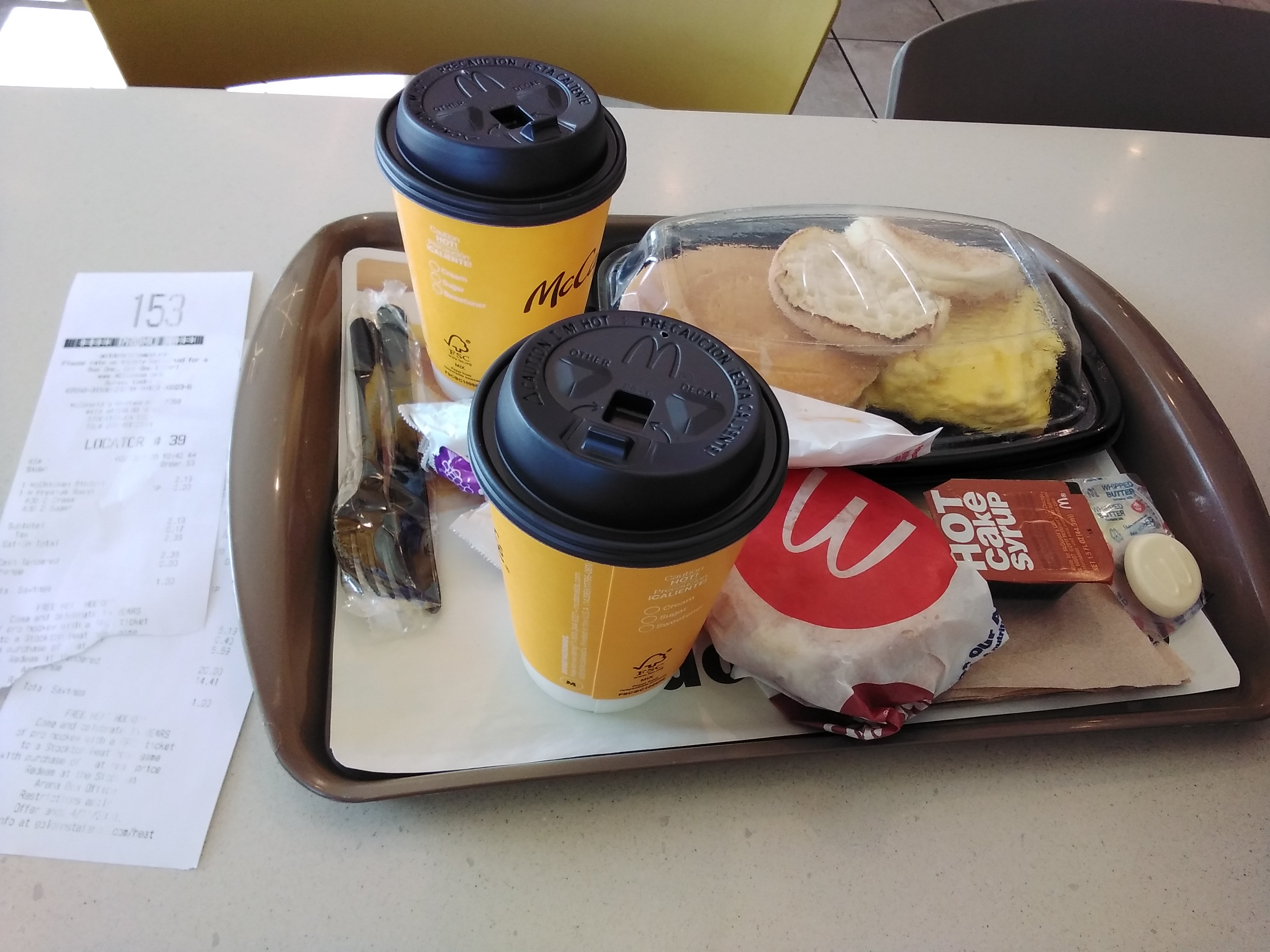 McGriddle, McDonald's, mcmuffin, sandwich, dining out McGriddle, McDonald's, mcmuffin, sandwich, dining out