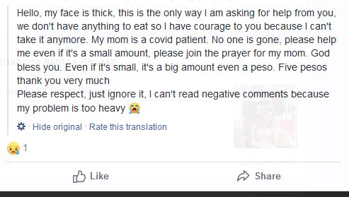 This is only the translation of the Donation scam from using our native language Tagalog. This is only the translation of the Donation scam from using our native language Tagalog.
