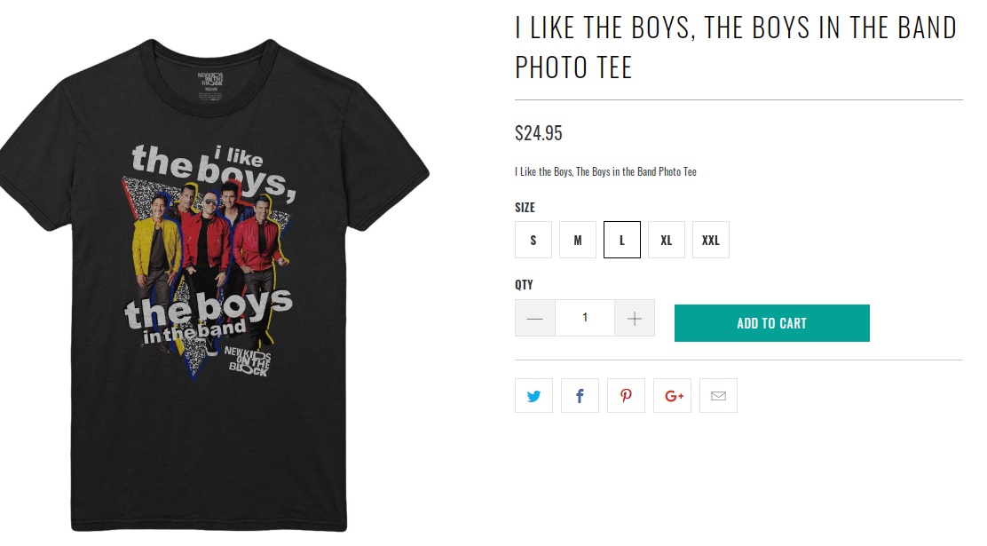 Photo Credit: NKOTB's Store.