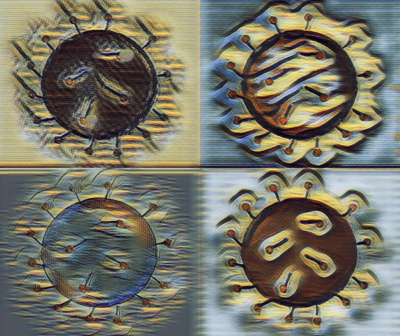 Previous photo used by me with Escher and Lake effects added