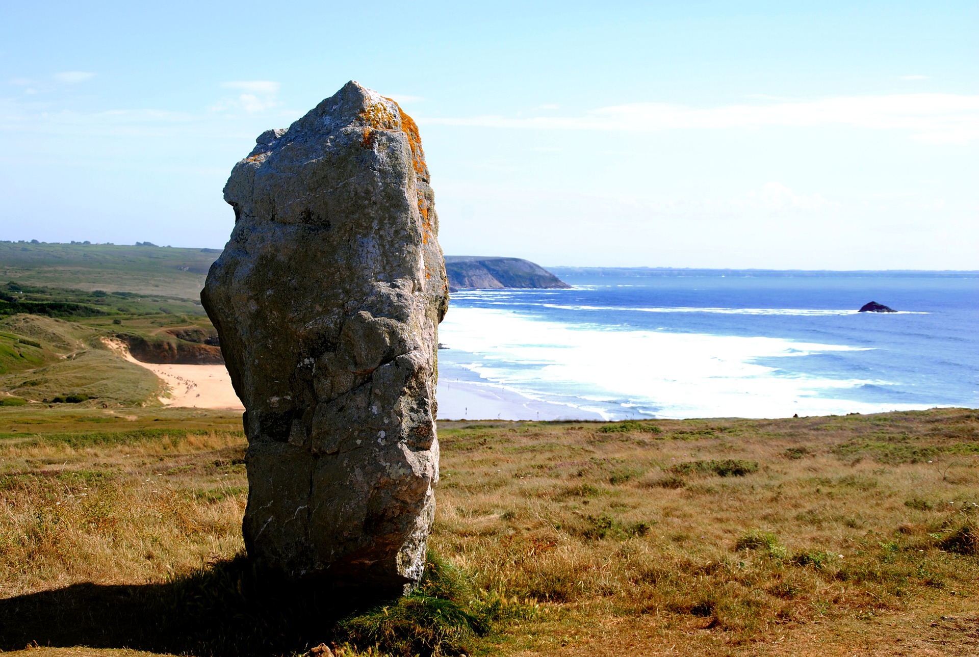 A rock on a beach is not always a rock that blocks your way to the beach A rock on a beach is not always a rock that blocks your way to the beach