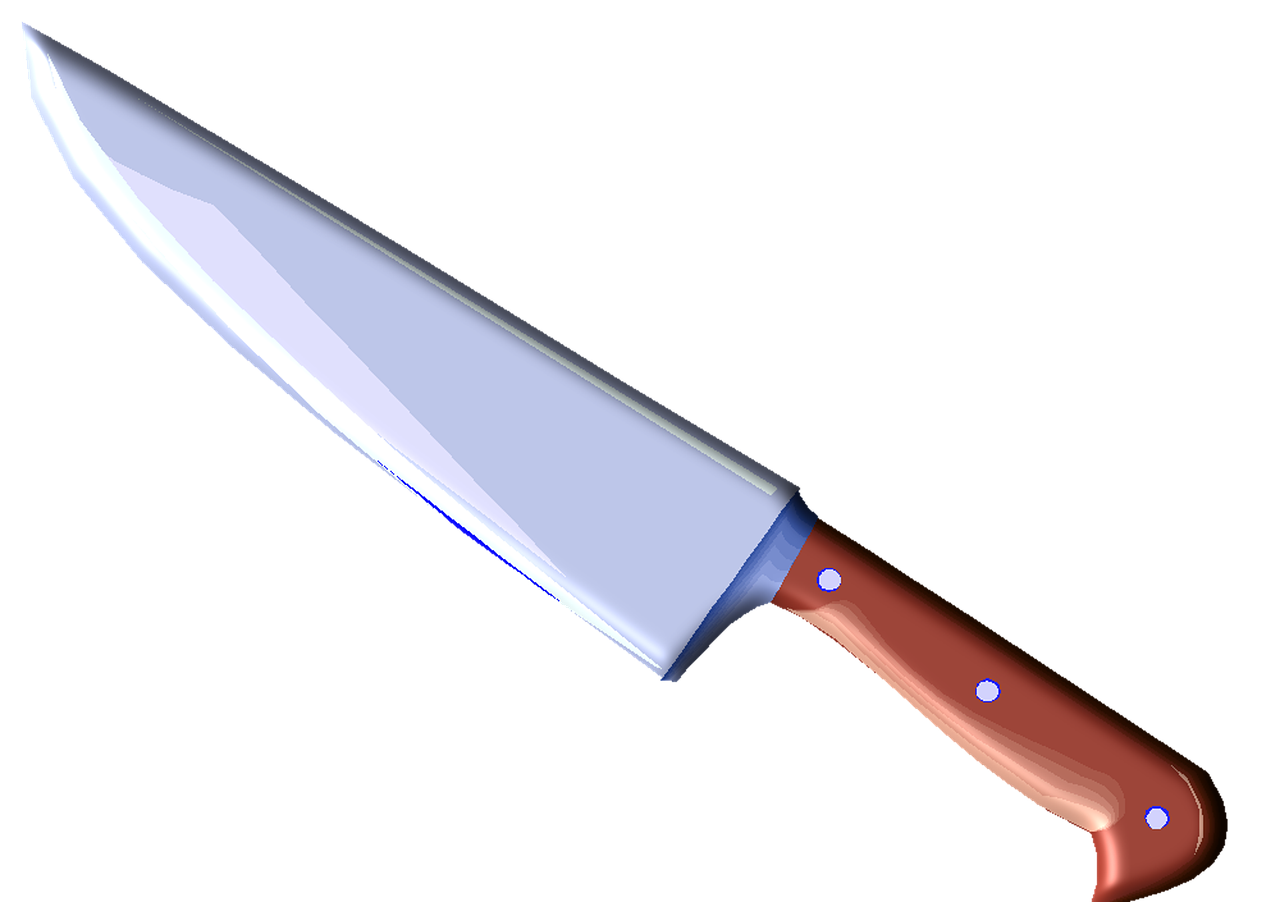 Can such a large knife ever cut into emptiness? Can such a large knife ever cut into emptiness?