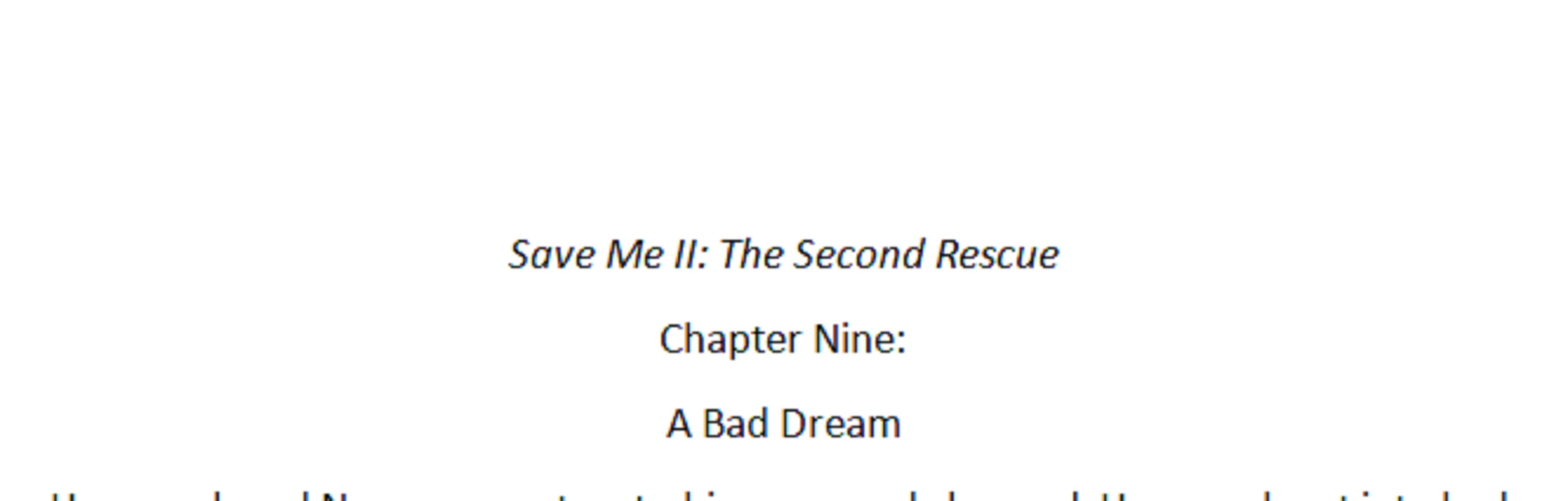 Screen cap I took of the first page of Chapter Nine on Microsoft Word Screen cap I took of the first page of Chapter Nine on Microsoft Word