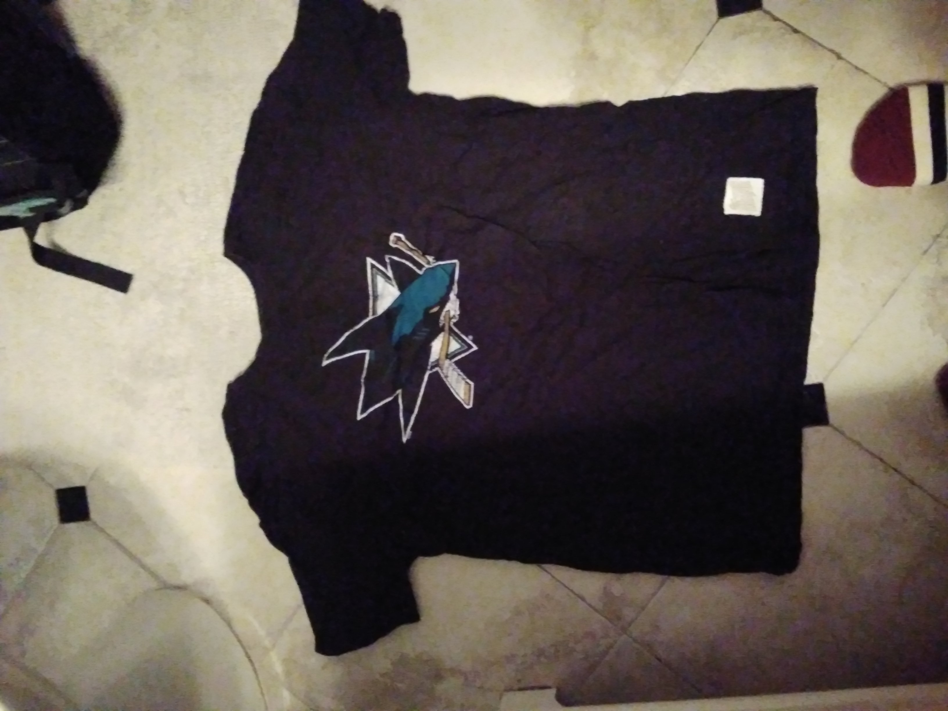 Sports shirts, san jose sharks, clothes, short sleeve shirt, casual ware