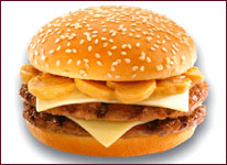 Mushroom Swiss Burger - One of my favourite burgers in the world. Best burger from Burger King- triumphs over Macdonald's anyday.